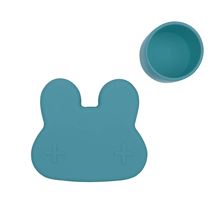 Load image into Gallery viewer, We Might Be Tiny - Snackie Silicone Snack Bowl &amp; Plate
