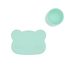 Load image into Gallery viewer, We Might Be Tiny - Snackie Silicone Snack Bowl &amp; Plate
