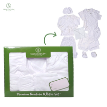 Load image into Gallery viewer, Swaddies Newborn Whites Set
