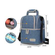 Load image into Gallery viewer, V-Coool Breast Pump Insulated Cooler Backpack
