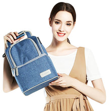 Load image into Gallery viewer, V-Coool Breast Pump Insulated Cooler Backpack

