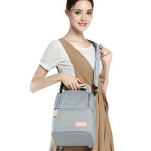 Load image into Gallery viewer, V-Coool Breast Pump Insulated Cooler Backpack
