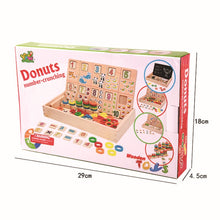 Load image into Gallery viewer, Wooden - Donuts Number-Crunching
