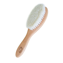 Load image into Gallery viewer, Orange &amp; Peach Wooden Hairbrush Set with Comb
