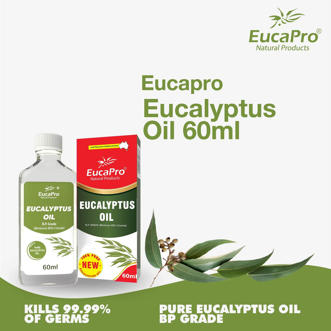 Eucapro Antibacterial Eucalyptus Essential Oil 60ml