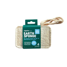 Load image into Gallery viewer, Zippies Earth Sponge Duo Gentle Scrub 4-pack
