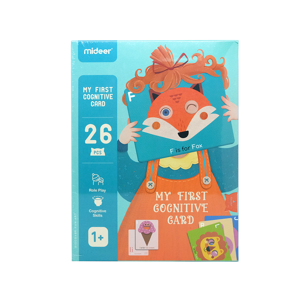 Mideer My First Cognitive Cards (mask cards for fun family time)