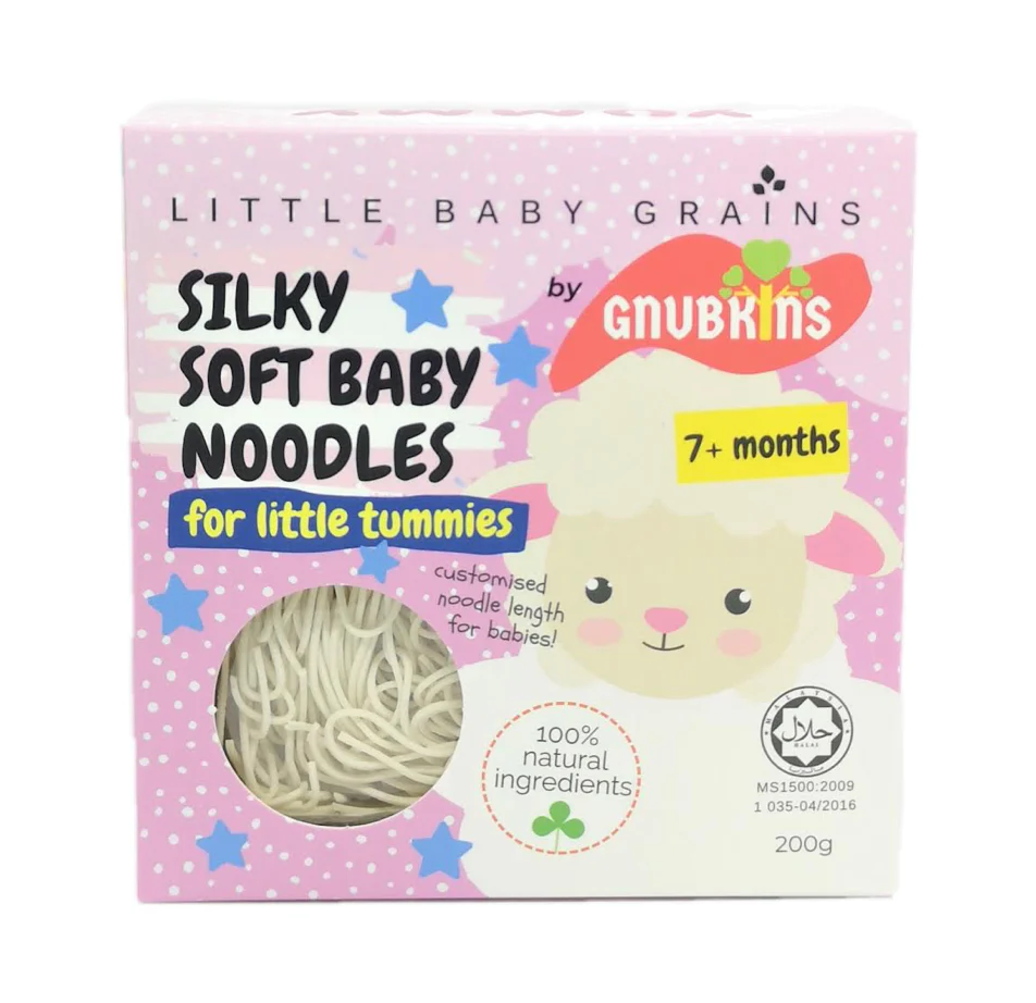 Little Baby Grains by Gnubkins Soft & Silky Baby Noodles