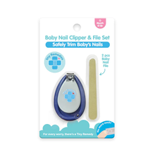 Load image into Gallery viewer, Tiny Buds Remedies Baby Nail Clipper &amp; Nail File Set V.2
