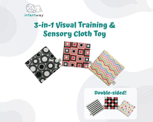 Load image into Gallery viewer, Infantway - Visual Training and Sensory Cloth Toy
