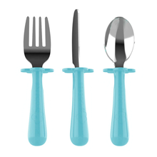 Load image into Gallery viewer, Grabease - Stainless Steel Fork, Knife &amp; Spoon Set
