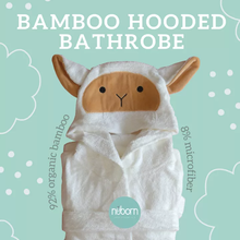 Load image into Gallery viewer, Nuborn Bamboo Hooded Bathrobe
