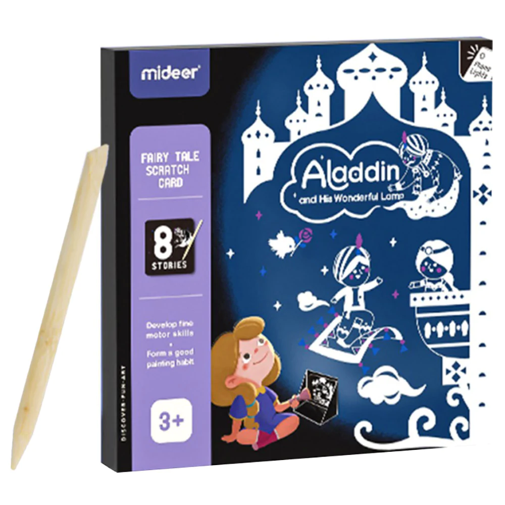 Mideer Fairy Tale Scratch Card