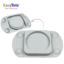 Load image into Gallery viewer, EasyTots EasyMat MiniMax - Portable Open Baby Suction Tray
