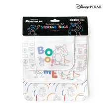 Load image into Gallery viewer, Zippies Disney Pixar Collection 4piece Reusable Layflat Storage Bags

