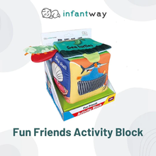Load image into Gallery viewer, Infantway Fun Friends Activity Block
