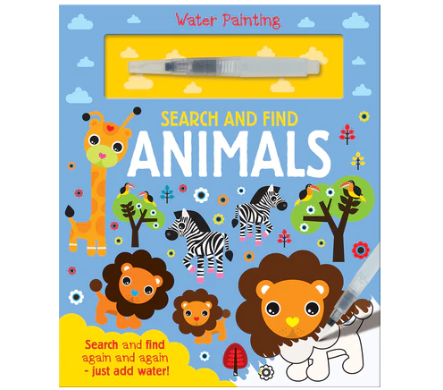 Water Painting Search & Find Board Book By George Taylor