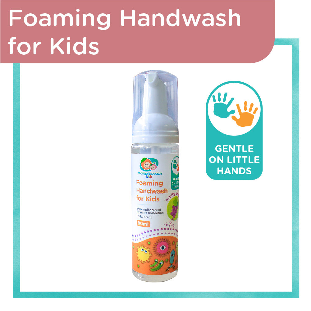 Orange and Peach Foaming Handwash for Kids 80ml