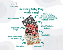 Load image into Gallery viewer, Infantway - Visual Training and Sensory Cloth Toy
