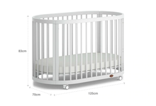 Load image into Gallery viewer, Boori 5in1 Oasis Oval Crib
