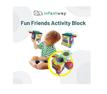 Load image into Gallery viewer, Infantway Fun Friends Activity Block
