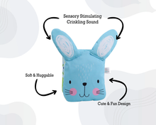 Load image into Gallery viewer, Infantway - Huggabooks Bunny Puppet Cloth Book
