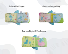 Load image into Gallery viewer, Infantway - Huggabooks Bunny Puppet Cloth Book
