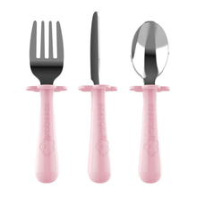 Load image into Gallery viewer, Grabease - Stainless Steel Fork, Knife &amp; Spoon Set
