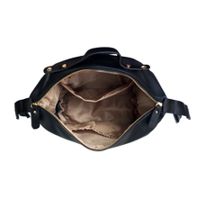 Load image into Gallery viewer, Bebe Chic Ashton Diaper Bag Backpack - Black
