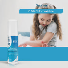Load and play video in Gallery viewer, Septimyl Disinfectant Solution 100ml Spray Bottle
