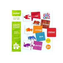 Load image into Gallery viewer, Mideer Color Match Puzzle - Eric Carle
