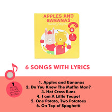 Load image into Gallery viewer, Cali&#39;s Books Apples and Bananas Nursery Rhymes
