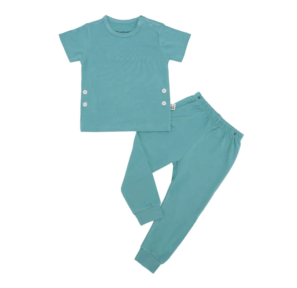 Bamberry Summer Palins Collection - Toddler/Kids Short Sleeves Pajama Set