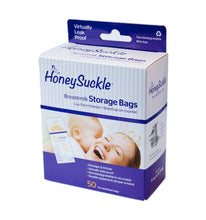Load image into Gallery viewer, Honeysuckle Breastmilk Storage Bags 6oz 25s
