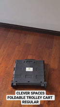 Load and play video in Gallery viewer, Clever Spaces Foldable Trolley Cart
