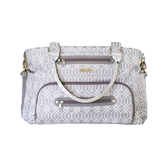 Bebe Chic Diaper Bag - Soho Grey