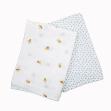 Load image into Gallery viewer, Lulujo - Cotton Muslin Set of 2
