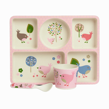 Load image into Gallery viewer, Penny Scallan - Bamboo Divided Plate Set
