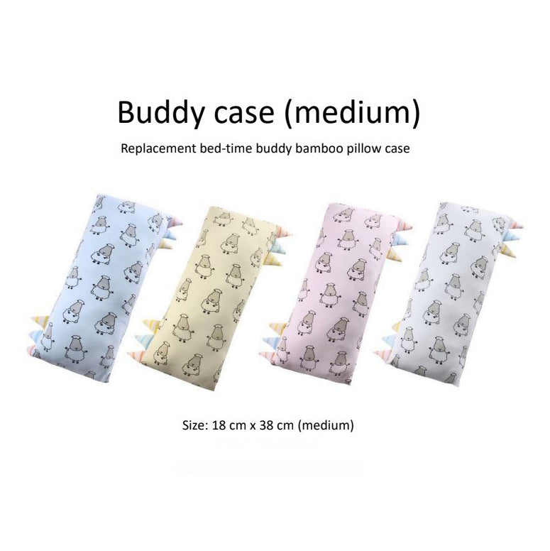 Baa Baa Sheepz Bed Time Buddy Pillow Case - Medium Big Sheepz