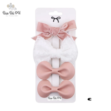 Load image into Gallery viewer, Bao Bei Claire Bow Set
