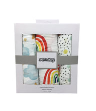 Load image into Gallery viewer, Sunnozy 3pcs Muslin Blanket
