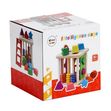 Load image into Gallery viewer, Wooden Intelligence Cage Square
