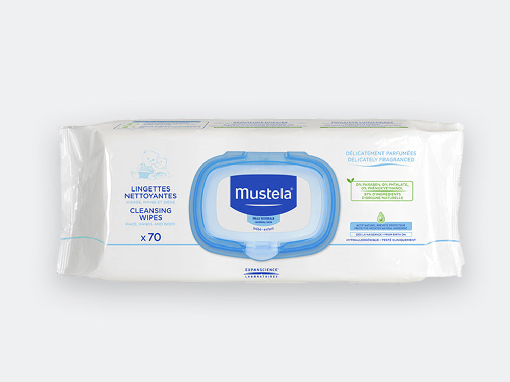 Mustela Cleansing Wipes (Normal Skin)