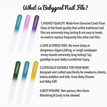 Load image into Gallery viewer, Babygoal Glass Nail File
