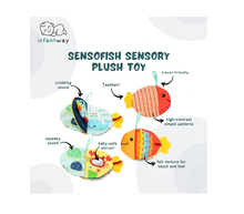 Load image into Gallery viewer, Infantway - Sensofish Sensory Plush Toy
