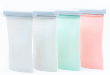 Load image into Gallery viewer, Junobie 4-Pack Reusable Breastmilk Storage Bags
