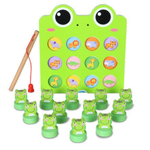Load image into Gallery viewer, Wooden Fishing Frog Memory Game
