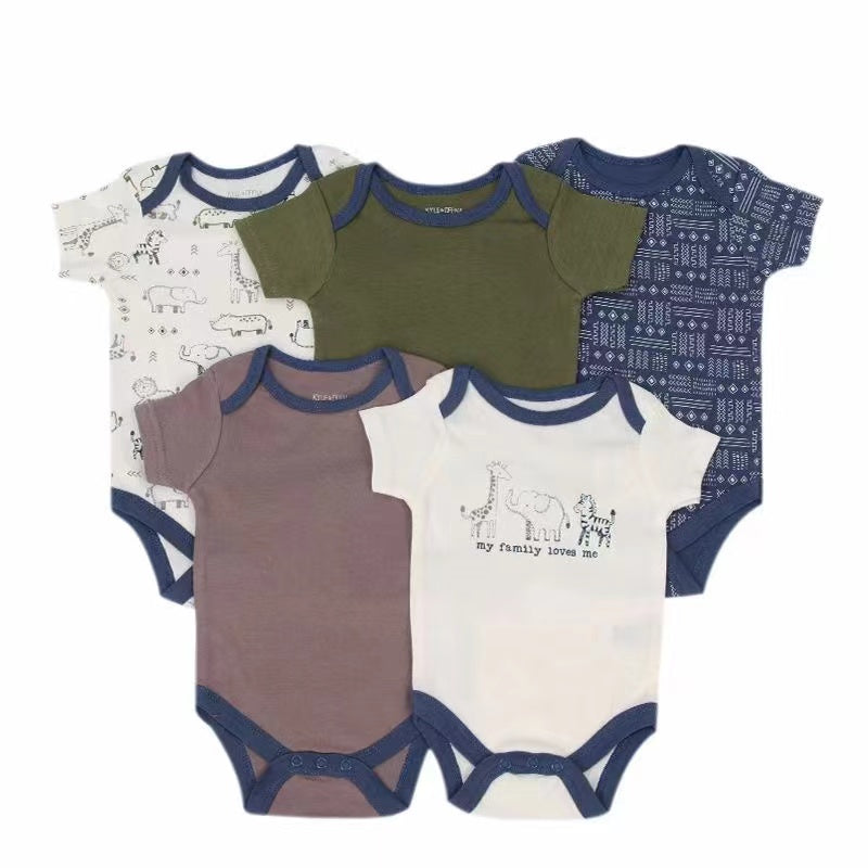Kyle & Deena Onesie - 5pcs Baby Set Bodysuit