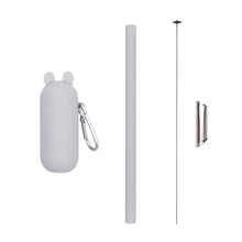Load image into Gallery viewer, We Might Be Tiny Bubble Tea Straw Set
