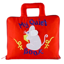 Load image into Gallery viewer, My Quiet Book Mouse Cloth Book
